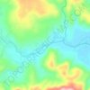 Bunut topographic map, elevation, terrain