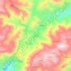 النامسي topographic map, elevation, terrain