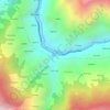 Gehra topographic map, elevation, terrain