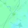 Dholera topographic map, elevation, terrain