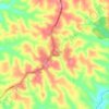 Chiraa topographic map, elevation, terrain