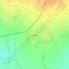 Jalilabad topographic map, elevation, terrain