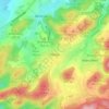 Affeln topographic map, elevation, terrain