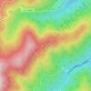 O Chao da Cruz topographic map, elevation, terrain