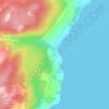 Crossaig topographic map, elevation, terrain