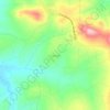 Kabola topographic map, elevation, terrain