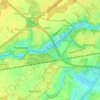 Legan topographic map, elevation, terrain