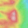 Jounama topographic map, elevation, terrain