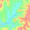 Norogachi topographic map, elevation, terrain