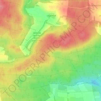 Schnepfenstand topographic map, elevation, terrain