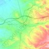 Tàrrega topographic map, elevation, terrain