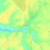 Bohemias Mills topographic map, elevation, terrain