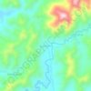 San Isidro topographic map, elevation, terrain