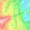 Plawsworth Gate topographic map, elevation, terrain