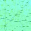 Wuxing topographic map, elevation, terrain