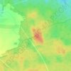 Krośnica topographic map, elevation, terrain