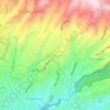 Wangunsari topographic map, elevation, terrain