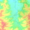 Dharli topographic map, elevation, terrain