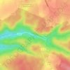 Fond de l'Épinette topographic map, elevation, terrain