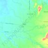 Piñan topographic map, elevation, terrain