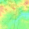 Ølgod topographic map, elevation, terrain