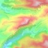 Morne des Cadets topographic map, elevation, terrain