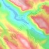Mirador de santa maria del val topographic map, elevation, terrain