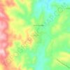 Chocolate topographic map, elevation, terrain