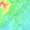 Three Legged Cross topographic map, elevation, terrain