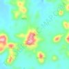 Lopok topographic map, elevation, terrain