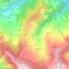 Dharkot topographic map, elevation, terrain