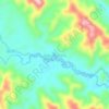 Tanjung Karang topographic map, elevation, terrain