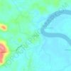 Beriwit topographic map, elevation, terrain