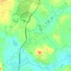 Norbury Common topographic map, elevation, terrain