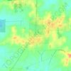 Grand Chain topographic map, elevation, terrain