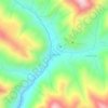 Dho Tarap topographic map, elevation, terrain