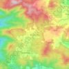 Brinchang topographic map, elevation, terrain