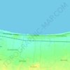 Suradadi topographic map, elevation, terrain