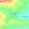 Mramoren topographic map, elevation, terrain
