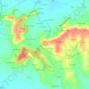 La Bévinière topographic map, elevation, terrain