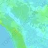 Le Deu topographic map, elevation, terrain