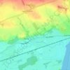 Greenlawhill topographic map, elevation, terrain