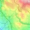 Deeply Vale topographic map, elevation, terrain