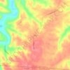 Amos topographic map, elevation, terrain