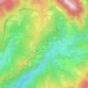 Cargalla Superiore topographic map, elevation, terrain