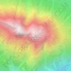 Hohe Munde Ostgipfel topographic map, elevation, terrain