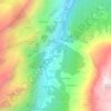 La Frassy topographic map, elevation, terrain