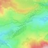 La Perche topographic map, elevation, terrain