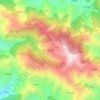 Charekh topographic map, elevation, terrain