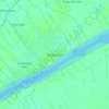 Tembilahan topographic map, elevation, terrain